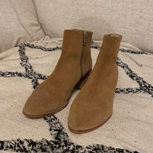 Solsana suede booties
